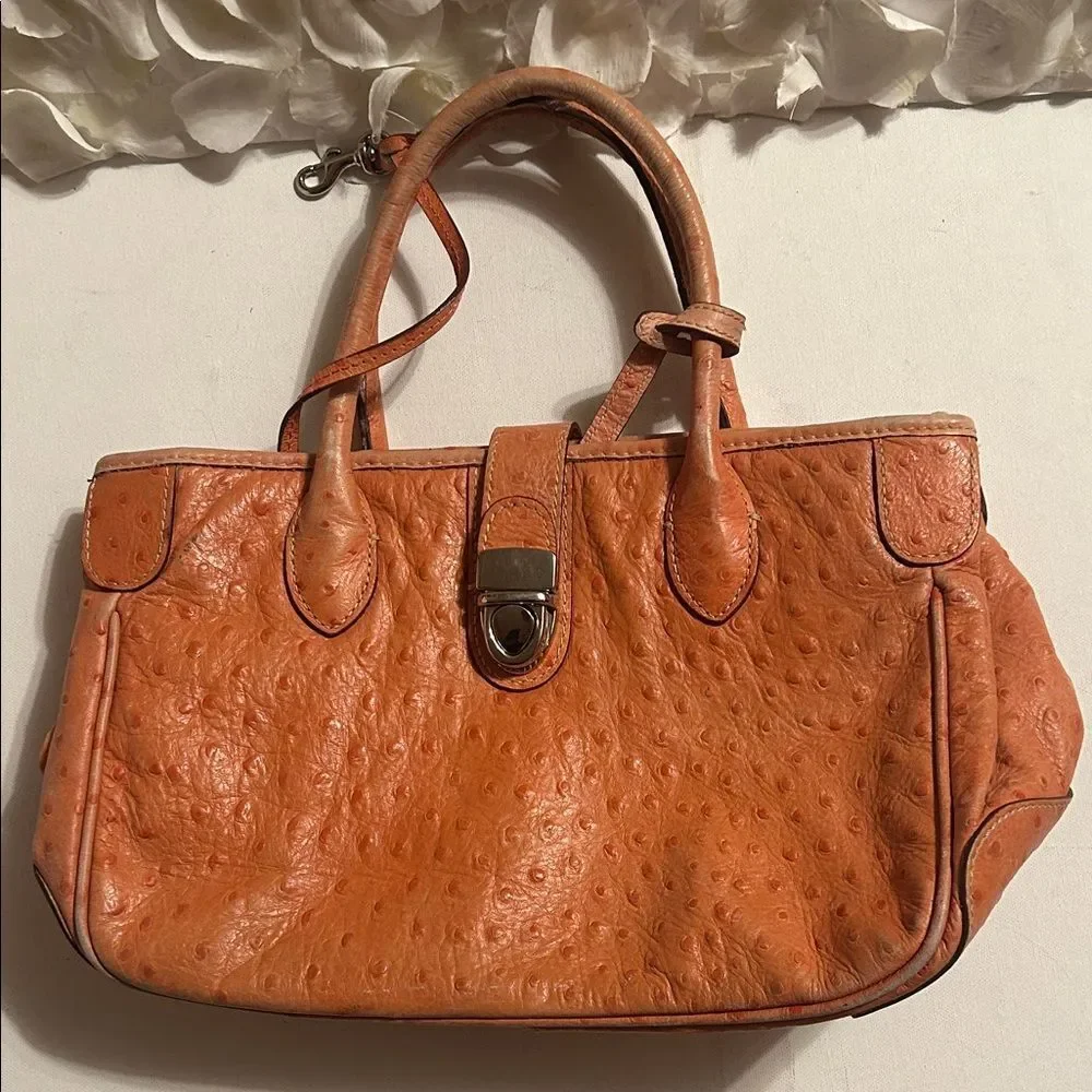 Dooney & Bourke Orange Satchel
